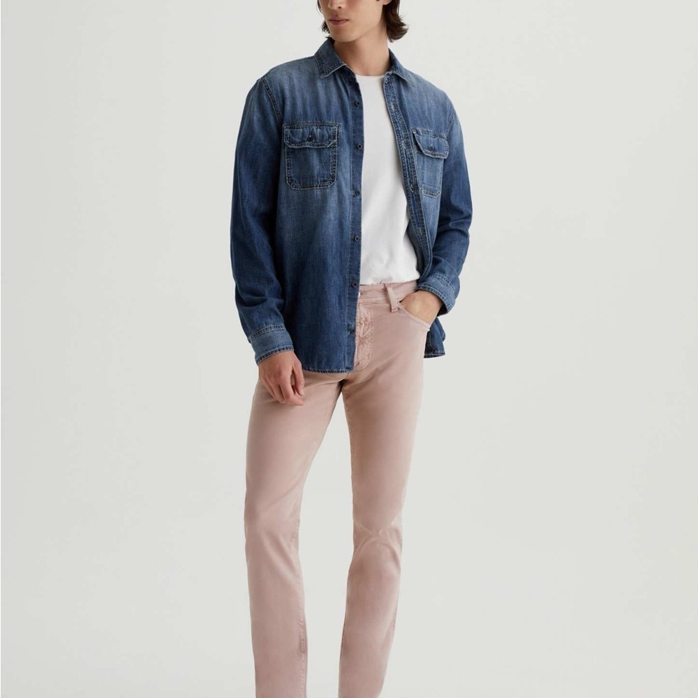 Men's Pink Jeans